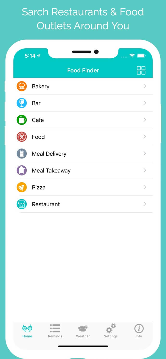 Restaurant Finder
